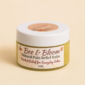 Bee and Bloom Natural Pain Relief Balm